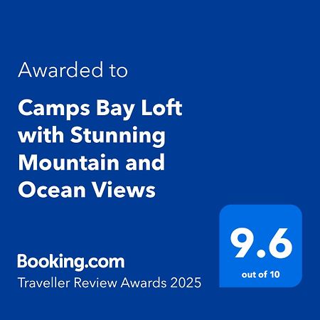 ケープタウンCamps Bay Loft With Stunning Mountain And Ocean Viewsアパートメント エクステリア 写真